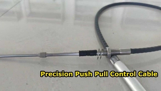 Kabel sterujący Push-Pull z blokadą skrętną — precyzyjny, zdalny zespół mechanicznego kabla z blokadą