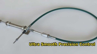 Zespół linki sterującej typu push-pull ze stali nierdzewnej z cylindrem