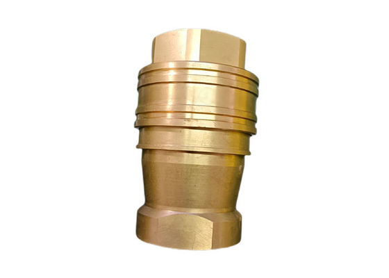Hydrauliczne złącze szybkiego uwalniania miedzi 800 psi 2 " dla płynu