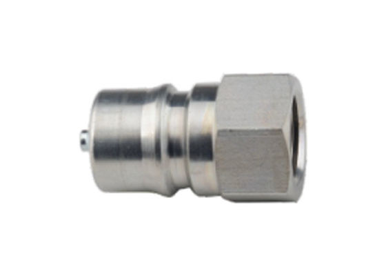 ISO7241B SS Otwarty typ zamknięty Hydraulic Quick Coupler BSP Thread