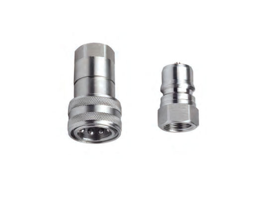 316 ze stali nierdzewnej typu zamkniętego hydraulicznego szybkiego sprzęgacza 1/2'' serii CB-1