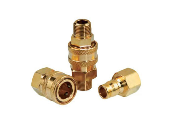 Szybkie sprzężenie hydrauliczne z mosiądzu 1/8