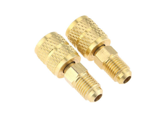 Chłodnik do modernizacji miedziana adapter szybki sprzęgacz 1/4 "mężczyzna Flare 5/16" kobieta