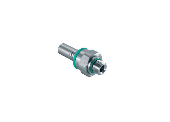 Viton Rail Industry BSPP 0,25'' Flat Face Coupler, Złącze ze stali nierdzewnej