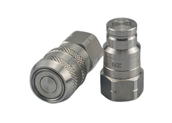Hydrauliczne szybkozłącze z płaską powierzchnią 0,5 cala ISO16028 NPT