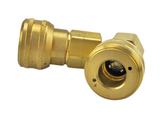 1/4' Nominal Male End Connections Industrial Interchange Pin Lock Couplings Brass Pneumatic Quick Coupling (Pneumatyczne szybkie sprzężenie)