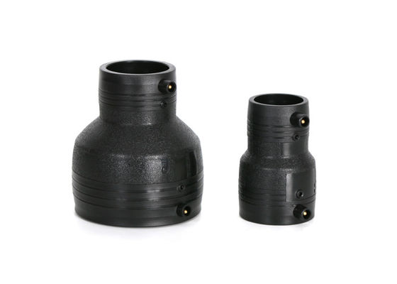 PE100 HDPE Elektrofuzyjne łączniki do spawania redukcyjne sprzęgło 200 X 110 mm