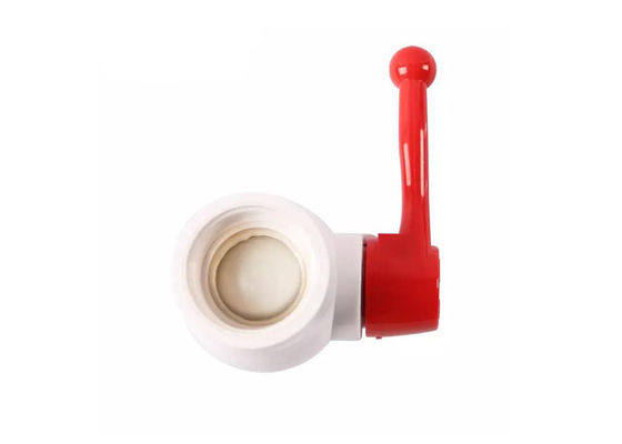 2 Way Straight Through Type Manual PVC Ball Valve UPVC Stałe sterowanie przepływem wody