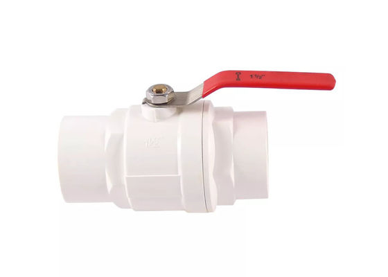 1/2" - 4" ABS Chrom Insert PVC Dwuczęściowy zawór kulkowy Ręcznik ze stali nierdzewnej