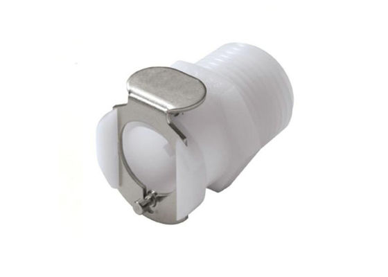 1/4 &quot;Flow PLC Series Fluid Quick Connect Armatura CPC Ftiings In Line Pipe Thread