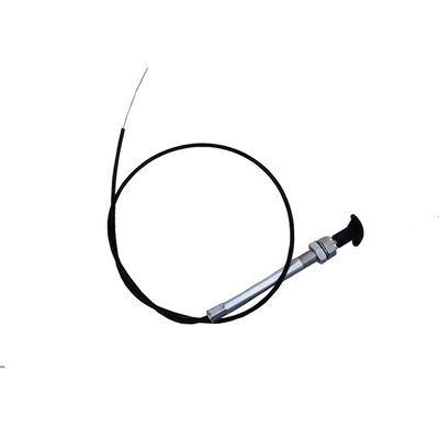 Linka sterująca typu push pull z uchwytem typu twist lock w kształcie litery T