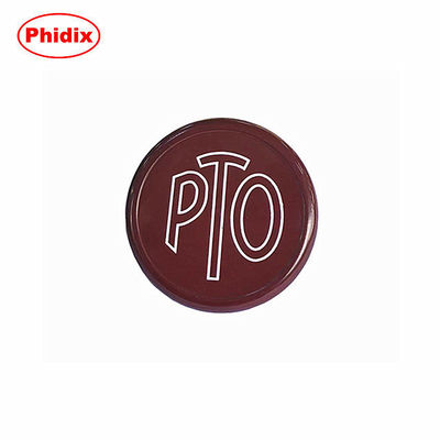 2′′ grzyb czerwony przycisk PTO 3/8-24 UNF